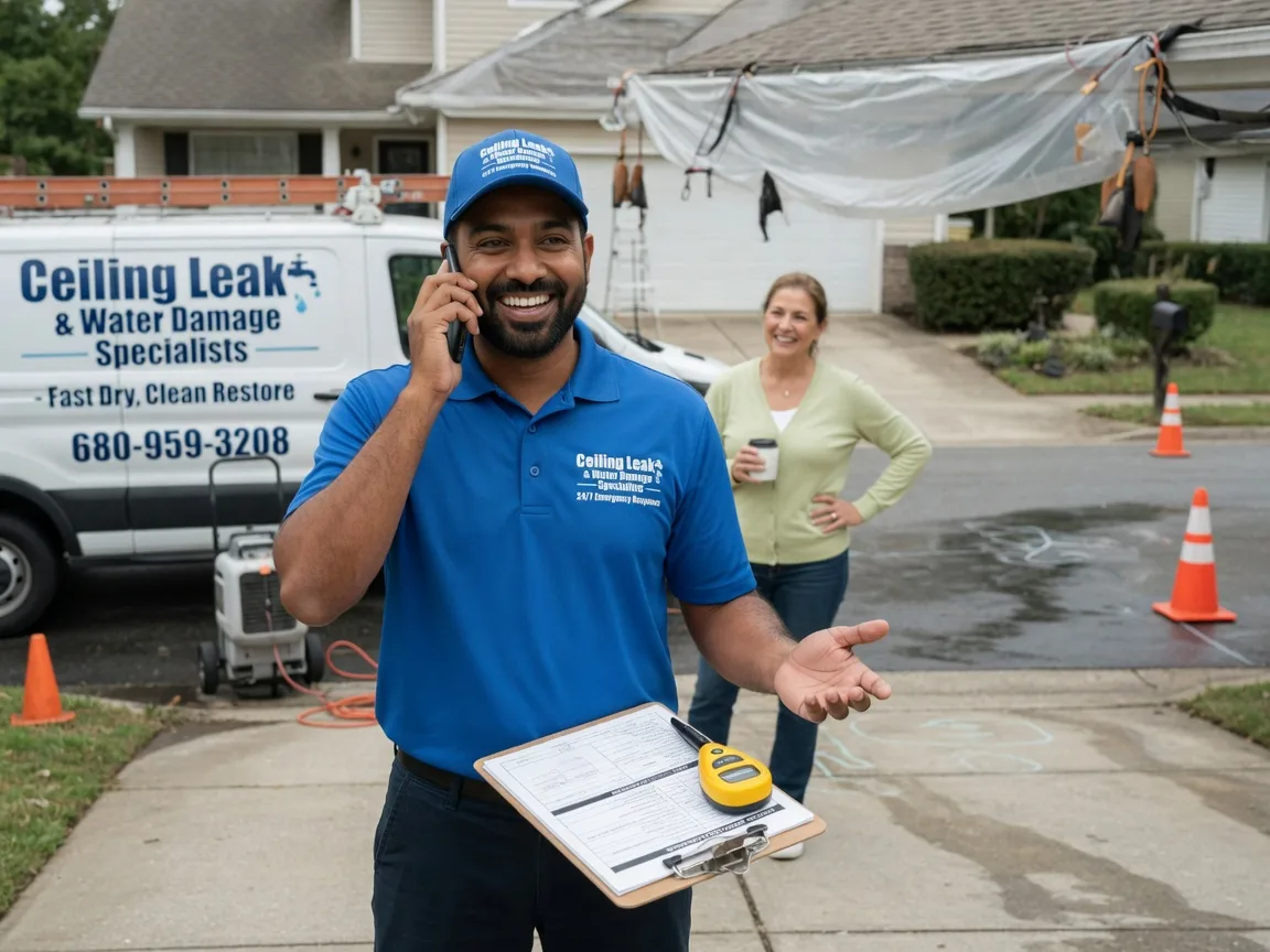 Ceiling Leak Cleanup Lakota, ND FAQs